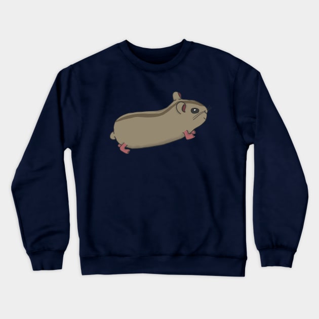 Running Hamster Crewneck Sweatshirt by Geometrico22